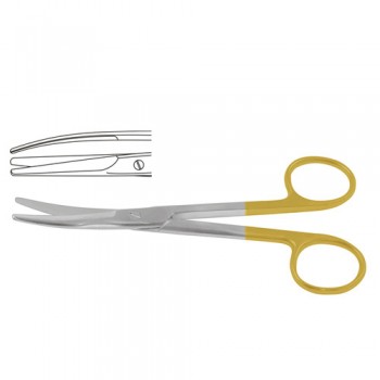 TC Mayo Dissecting Scissor Curved Stainless Steel, 17 cm - 6 3/4"